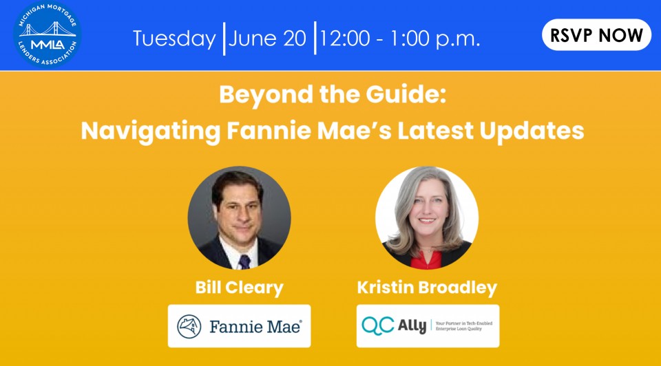 MMLA Lunch & Learn: Beyond the Guide: Navigating Fannie Mae’s Latest Updates